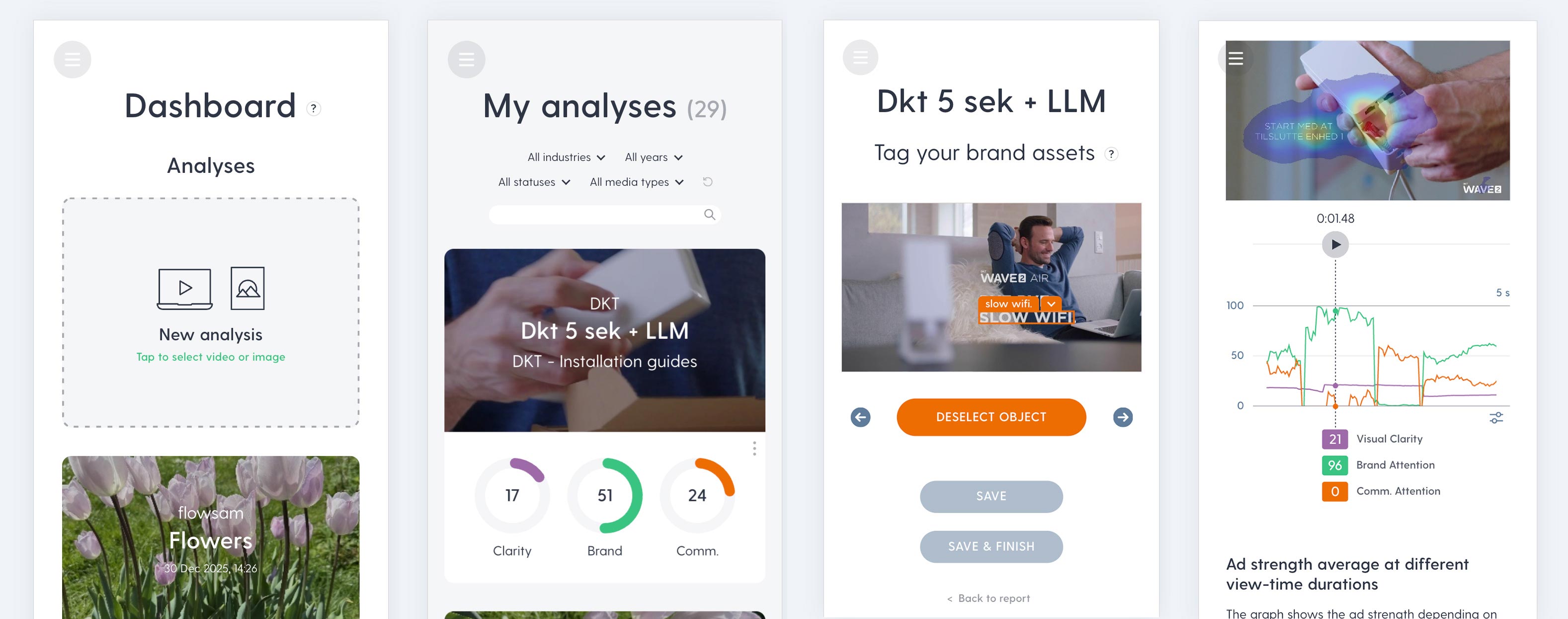 Flowsam on tablet and mobile